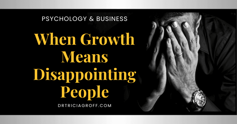 When Growth Means Disappointing People