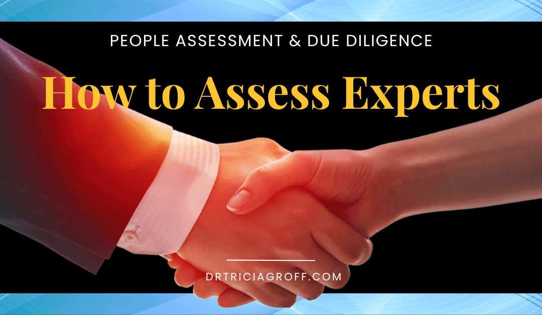 How to Assess Experts – A Leader’s Guide